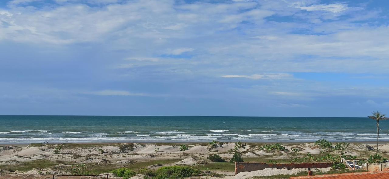 Villa Casa Duplex Beira Mar Reformada Com Piscina No Peito Moca Luís Correia Exterior foto