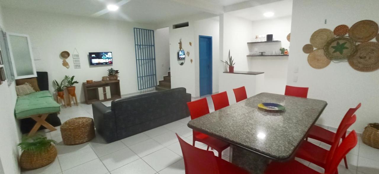 Villa Casa Duplex Beira Mar Reformada Com Piscina No Peito Moca Luís Correia Exterior foto
