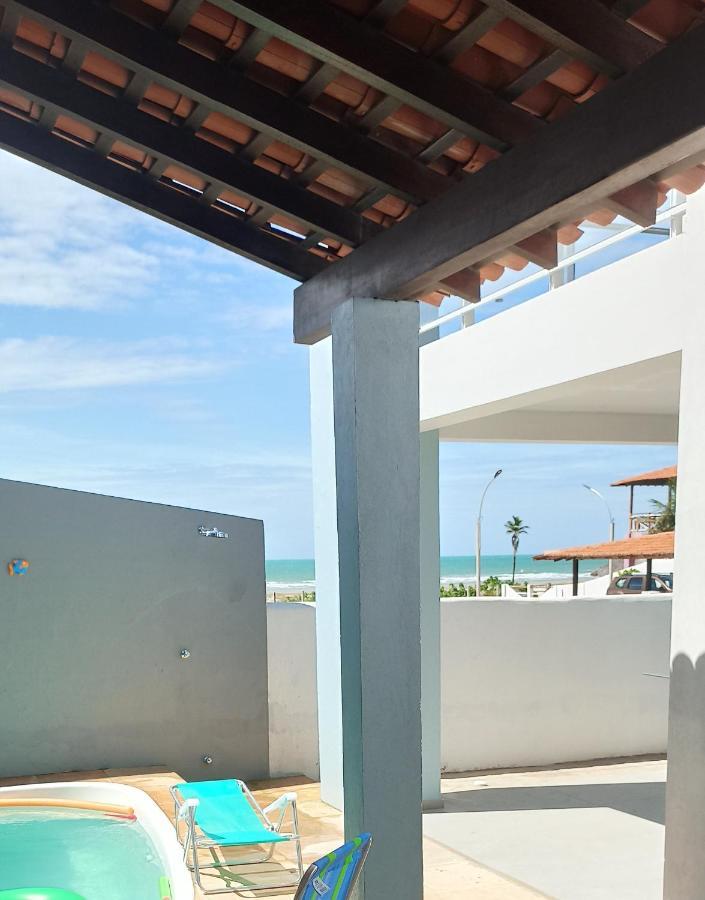 Villa Casa Duplex Beira Mar Reformada Com Piscina No Peito Moca Luís Correia Exterior foto